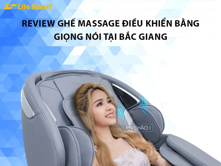 ghế massage điều khiển bằng giọng nói tại Bắc Giang