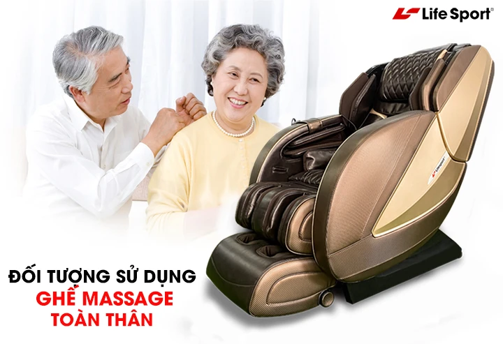 Ghế massage toàn thân dử dụng cho đối tượng nào