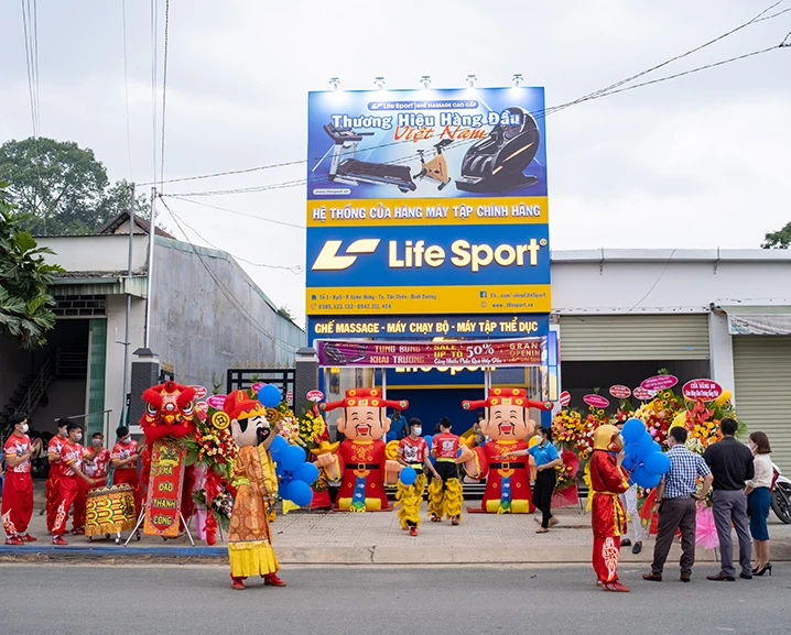 Cửa hàng ghế massage Life Sport Tân Uyên Bình Dương