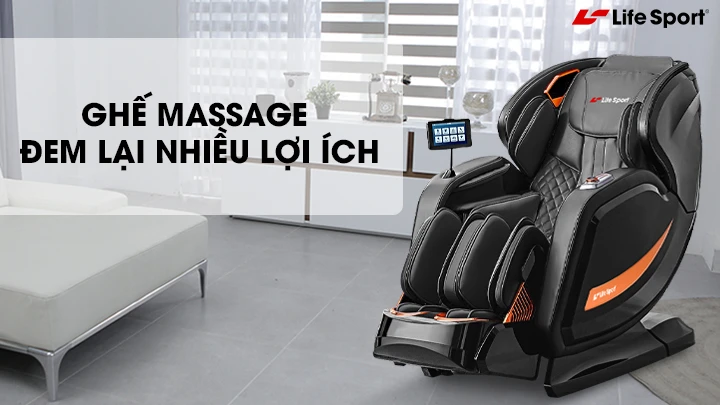  Ghế massage mang đến nhiều lợi ích bất ngờ