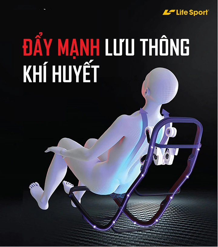  Đẩy mạnh lưu thông khí huyết cho toàn cơ thể
