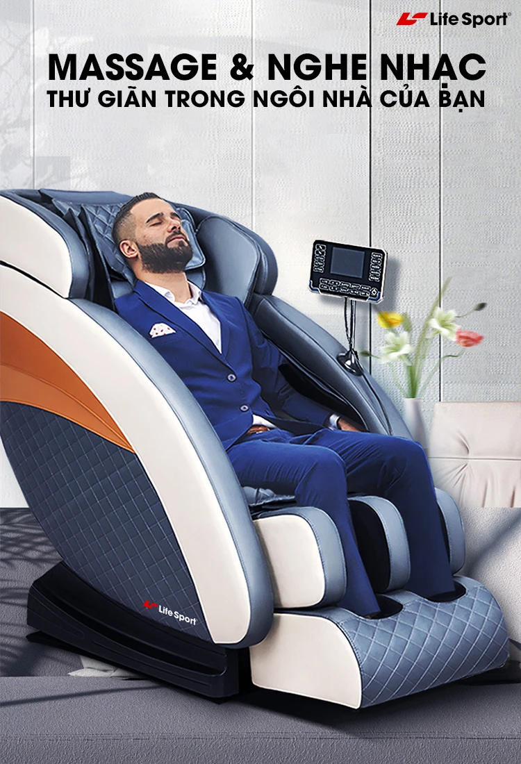 Tư thế ngồi ghế massage đúng nhất