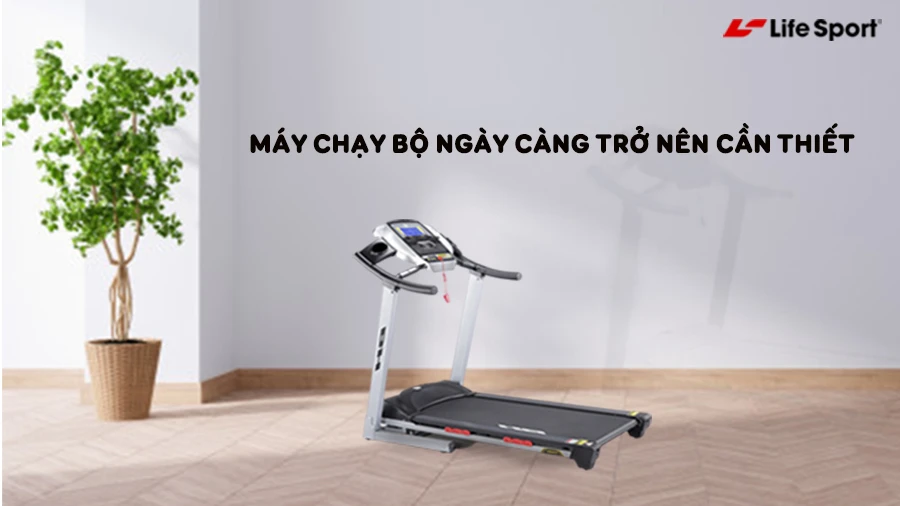 Máy chạy bộ ngày càng trở nên phổ biến