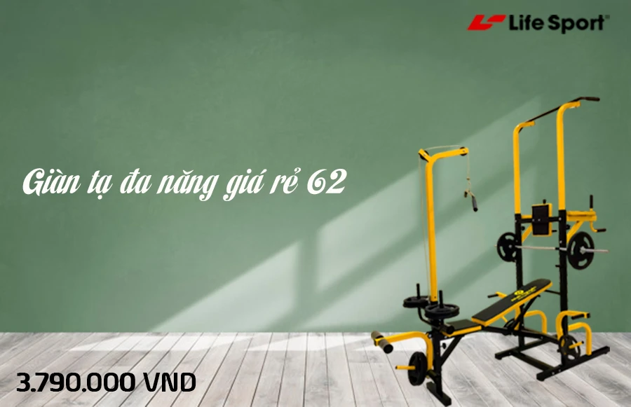 Giàn tạ đa năng giá rẻ 62