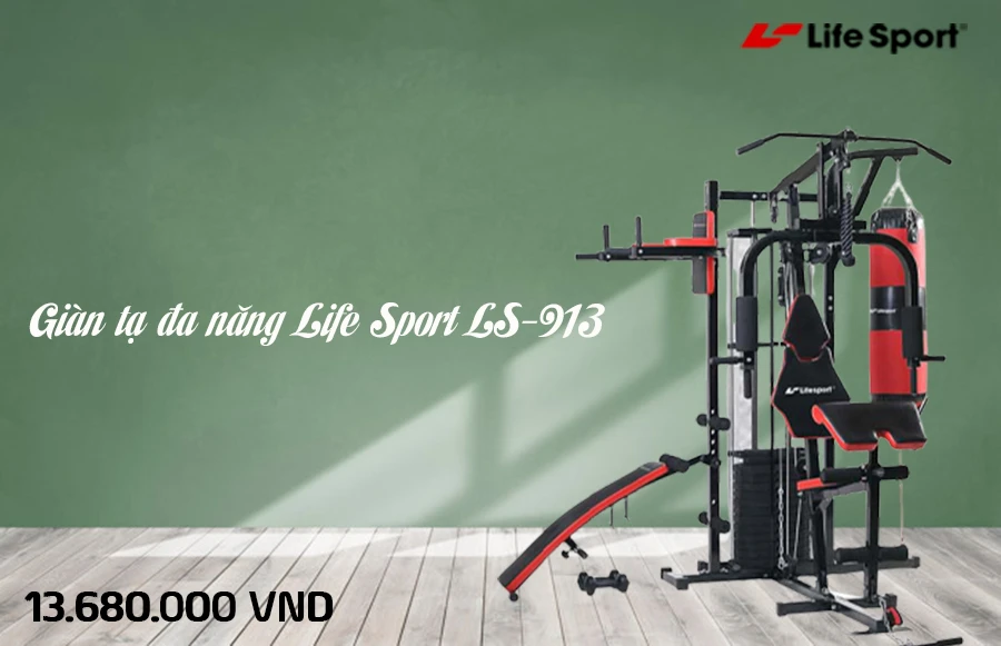 Giàn tạ đa năng Lifesport LS-913