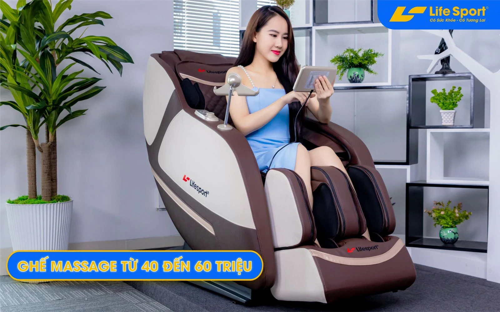 Ghế massage từ 40 - 60 triệu