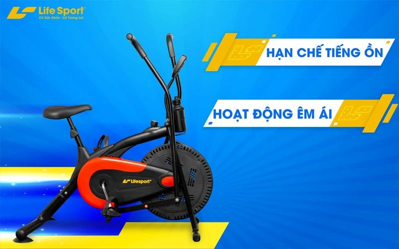 Chọn xe đạp tập vận hành êm ái
