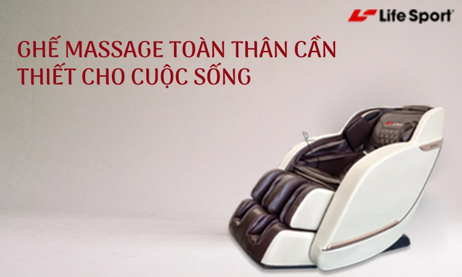 Ghế massage toàn thân trở nên cần thiết