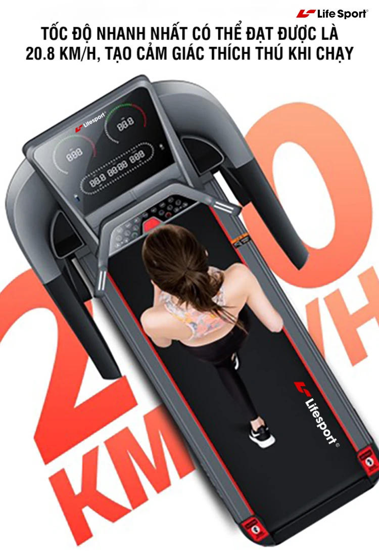 Máy tập chạy bộ mini