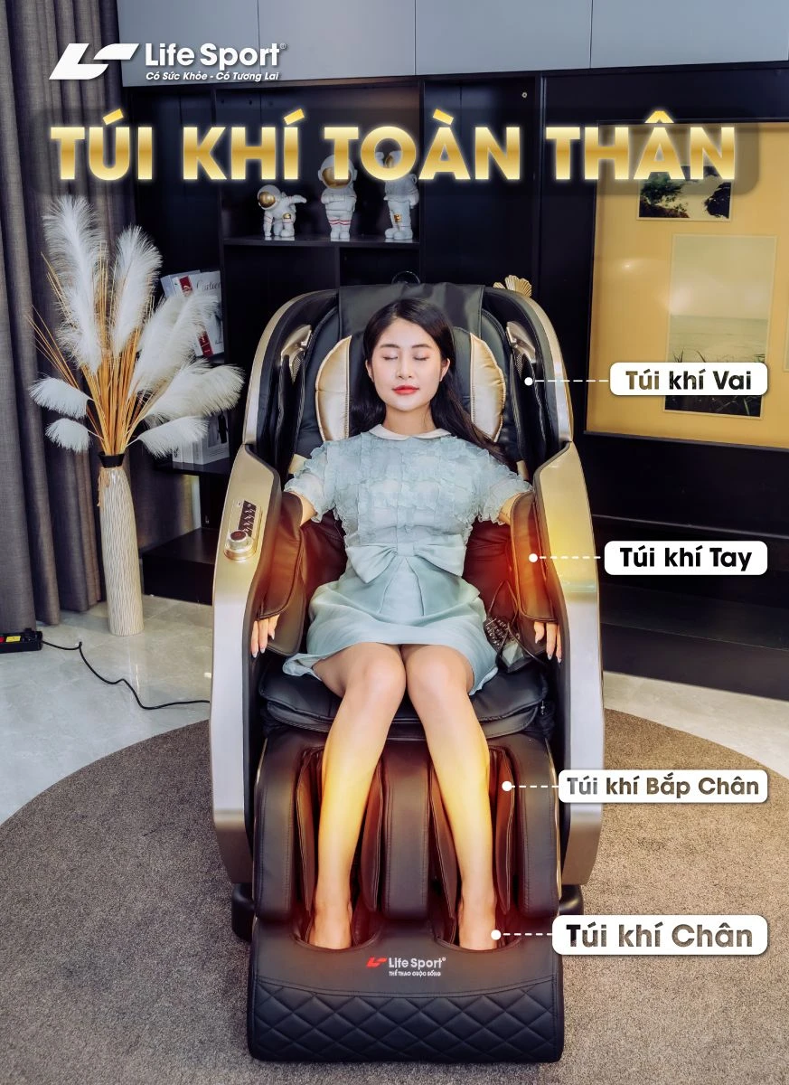 Ghế masage Lifesport chính hãng, chất lượng