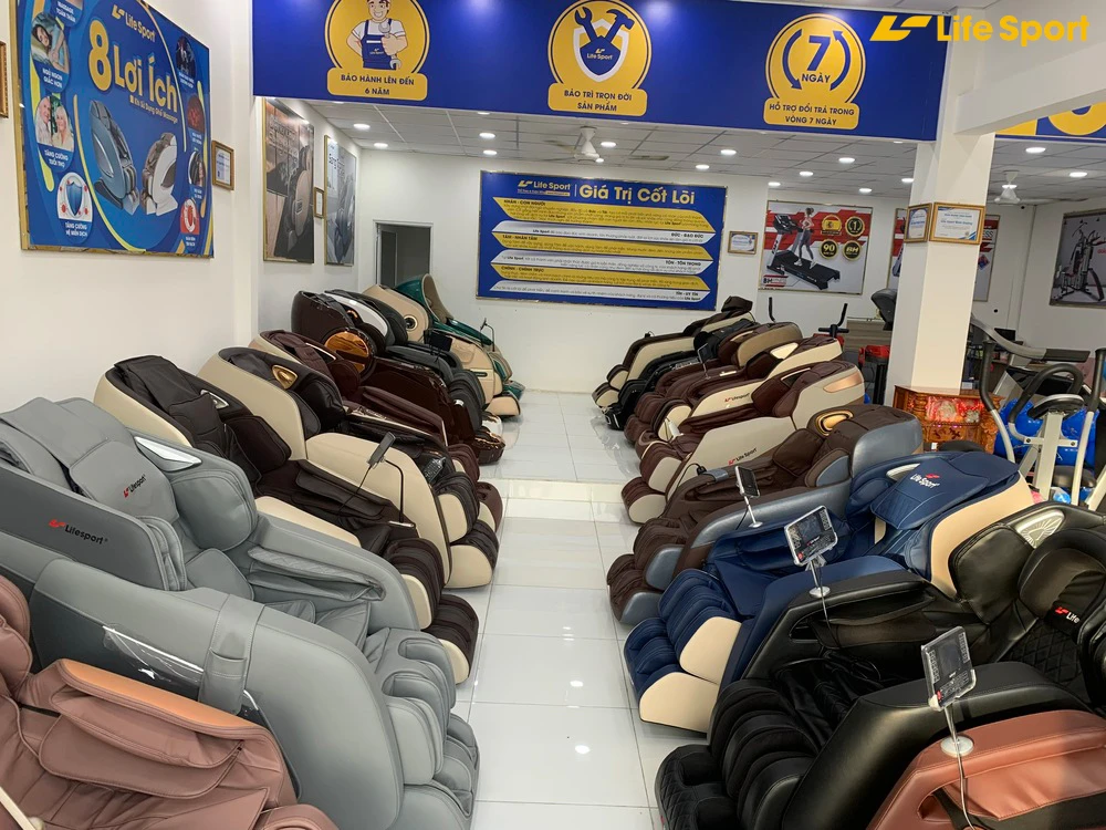 Ghế massage Life Sport uy tín chính hãng