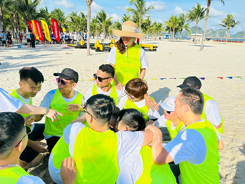 Hội ý cùng đồng đội