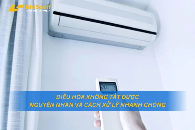 Điều hòa không tắt được