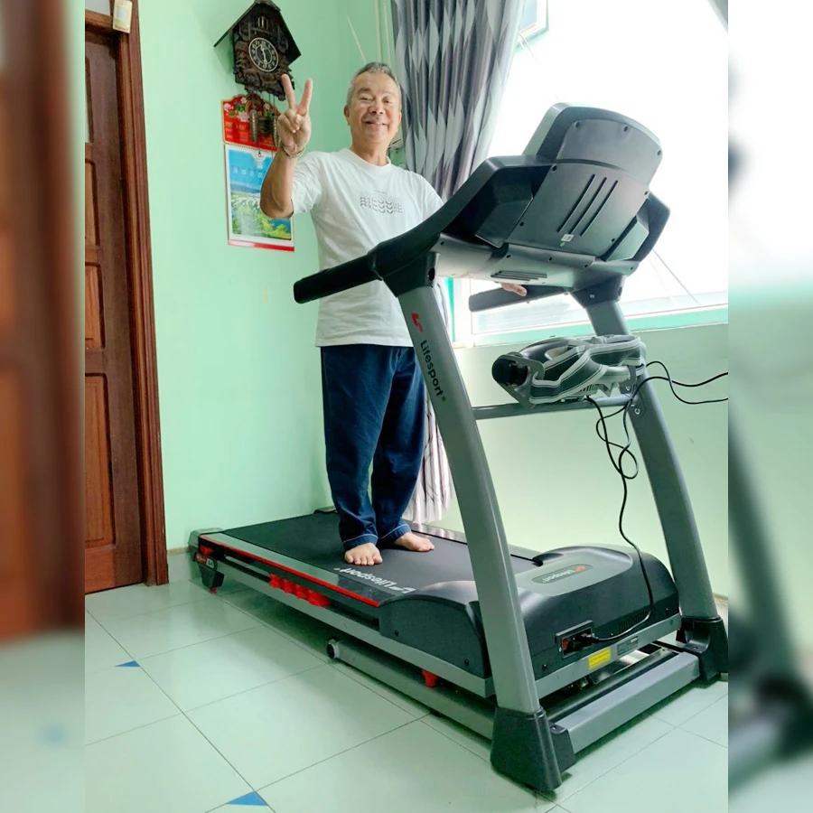 Máy chạy bộ Lifesport LS-6 đem đến không gian tập luyện thoải mái ngay tại nhà 