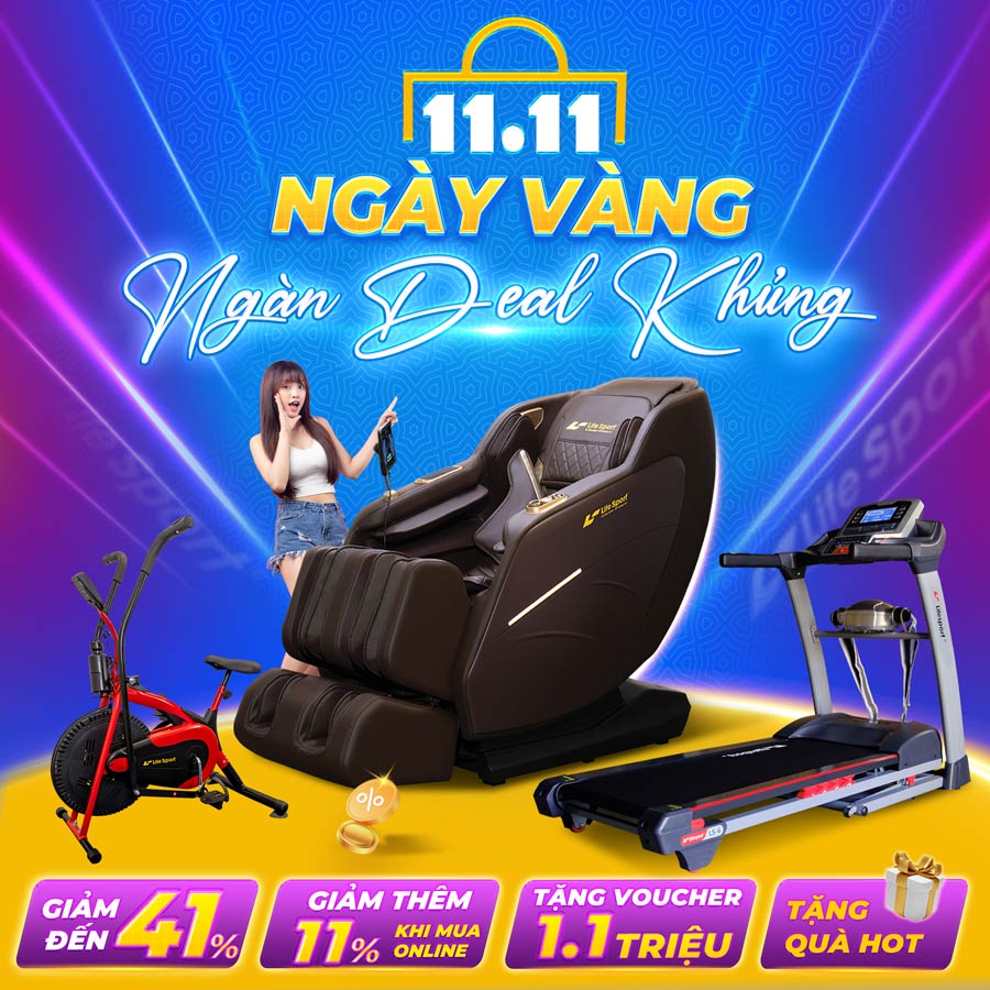 11/11 - Ngày Vàng - Đón Ngàn Deal Khủng Từ Lifesport 