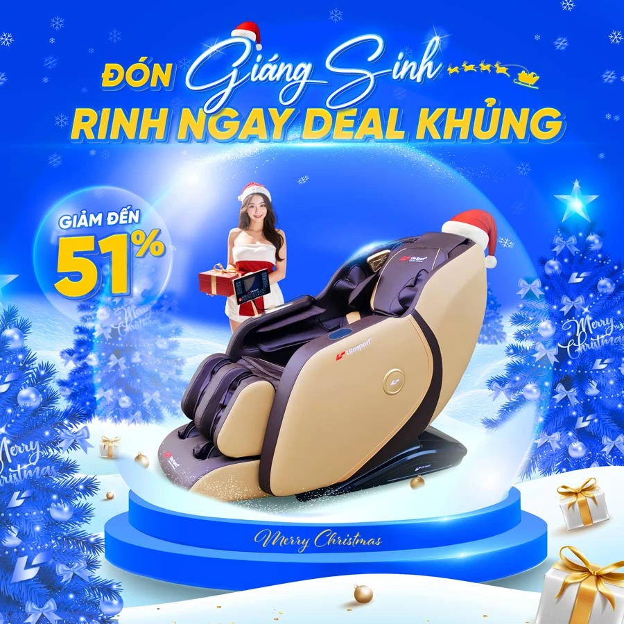 Đón Giáng Sinh - Rinh Ngay Deal Khủng Từ Lifesport