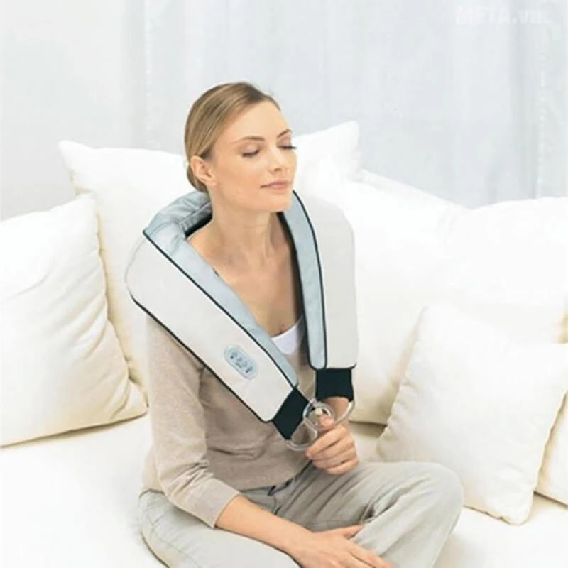 review máy massage cổ